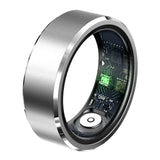 Smart Ring Fitness Tracker with Gesture Camera Control Motion Gaming Silver