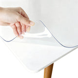 Clear PVC Tablecloth Protector Waterproof/Oil-Proof Plastic