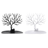 2Pcs Deer Tree Jewelry Display Organizer Necklace Earring Ring Stand Holder Show Rack