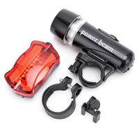 2 Pack Front Rear Bike Light LED Bicycle Tail Lights Water Resistant Flashlight Headlight for Night Riding