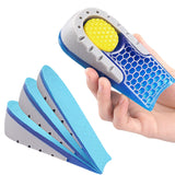 Unisex Insole Heel Lift Insert Shoe Pad Height Increase Elevator Taller Cushion