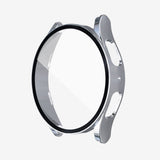 2Pcs Full Screen Protector Case Cover For Samsung Galaxy Watch 5 40mm Rose Gold and Silver