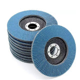 10 PCS 125MM Angle Grinder Flap Sanding Disc 40-80 Grit Grinding Wheel