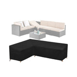 Outdoor Protector Cover for L Shape Corner Sofa Garden Rattan Sofa Cover Furniture Protector