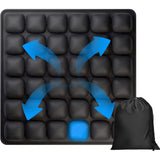 Inflatable Airplane Seat Cushion for Long Flights Car Office Chair Portable with Air Pump