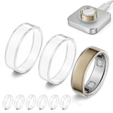 10 PCS Clear Silicone Ring Protectors Compatible With Oura Ring 5