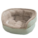 Soft Dog Bed with Anti-Slip Indoor Bed for Small Dogs Cat Green