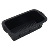 2Pcs Ice Block Mold Silicone Ice Grid Mould Black