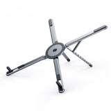 3 in 1 Portable Laptop Stand Foldable Adjustable Computer Riser with Phone Holder for Desk