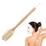 Dry Brushing Body Brush – Back Scrubber for Shower Exfoliating Bath Bristle Brush