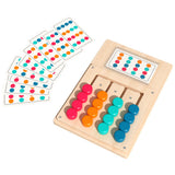 Color Matching Puzzle Toys Montessori Brain Teasers Board Game