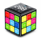 Rechargeable Handheld Game Cube with 15 Fun Brain & Memory Games Score Screen for Kids & Teens