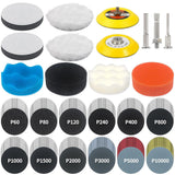 133 PCS 75mm Sanding Disc and Polishing Kit for Drills Rotary Tools