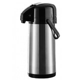 3L Stainless Steel Vacuum Insulated Water Dispenser Coffee Carafe for Hot Drinks Tea Liquid Silver