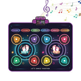 Bluetooth Dance Mat Game Music Dance Pad Interactive Jumping Game Family Party Exercise Toy