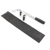 Extendable Wheel Telescopic Car Van Brace Socket with 2 Sockets L Shaped Universal Wheel Wrench for Tire Removal