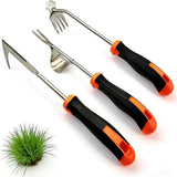 3Pcs Weed Puller Tool Set  Weed Remover Tool Puller & Crevice Weeder Portable for Garden