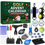 24 Day Christmas Golf Advent Calendar with Accessories Gift for Men