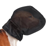 Mesh Dog Face Hood Breathable for Hiking Camping Walking