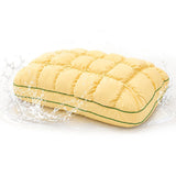 Fluffy Pillow Breathable Cute Pineapple Puff Pillow for Bedroom Sofa Yellow