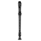ABS 8-Hole Descant Soprano Recorder for Beginners Black