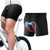 9D Silicone Padded Cycling Shorts Unisex Bike Underwear