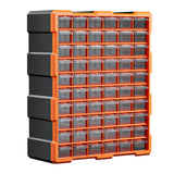 60-Drawer Tool Storage Bin Part Cabinet Box Chest Plastic Organiser With Divider