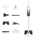 3-in-1 Handheld Stick Vacuum Cleaner Cordless Upright Vacuum Mop with Mite Removal Function White