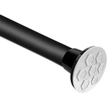 Tension Rod No Drill Telescopic Carbon Steel for Wardrobe Window Bathroom