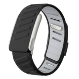 Silicone Sport Band for Whoop 5.0 Waterproof Replacement Wrist Strap Black