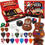 24 Day Guitar Picks Advent Calendar Countdown Holiday Music Gift