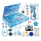 24 Days Christmas Advent Calendar Girls Xmas Countdown Calendar Gifts Christmas Blind Box Jewelry Accessories Style