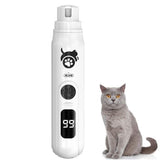 LED Pet Nail Grinder with 3 Speeds for Dogs & Cats