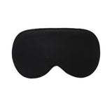 Mulberry Silk Sleep Soft Eye Mask Adjustable Strap Blindfold Black