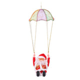 Electric Parachute Swing Santa Tumbling Santa with Music Christmas Hanging Ornaments Xmas Gift