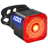 Smart Brake Sensing Bike Tail Light – USB Rechargeable Safety Lamp