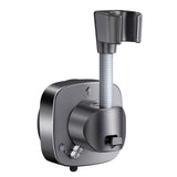360 Degree Rotation  Shower Head Holder with Suction Cup for Bathroom Bathtub Rental Hotel Black