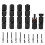 10 Set Connectors For MC4 Solar Panel 30A Line Plug Socket Male Female
