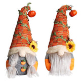 2PS Fall Decorations for Home – Thanksgiving Decor with Fall Pumpkin Gnomes Plush Dolls