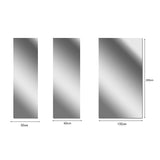 Self-Adhesive Mirror Sticker Roll Flexible Mirror Sheet for Bedroom Office DIY Decoration