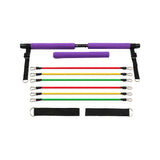 Portable Pilates Stretch Rope Gym Stick Yoga Exercise Bar Pilates Trainer Rope