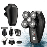 Head Shaver for Bald Men 6-in-1 Electric Waterproof Grooming Kit