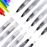 12Pcs Watercolor Brush Pen Set for Painting Markers and Art Projects