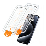 2 PCS Tempered Glass Screen Protector for iPhone 18 Pro and Pro Max Style 1
