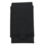 Universal Outdoor Tactical Mobile Phone Pouch Holster Case Bag Hook Holder Belt Black