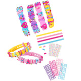 DIY Friendship Bracelet Kit – Cool Bracelet Maker with Charms and Stickers