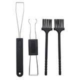 4-in-1 Keycap Puller Switch Puller Removal Tool with Keycap Puller Brush and Tweezers for PC Laptop Electronics