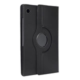 360 Rotating Case for Samsung Tab A9 Plus 11 Inch Tablet Leather Stand Case Cover Black