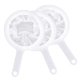 3Pcs Kitchen Ultra-fine Strainer Nylon Mesh Filter Spoon Soybean Milk Coffee Yogurt