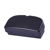 Car Sunglasses Holder Case Box Glasses Clip Auto Visor Card Ticket Organizer Black